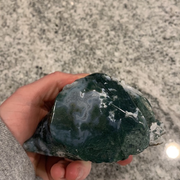 Moss agate eagle - Picture 6 of 6